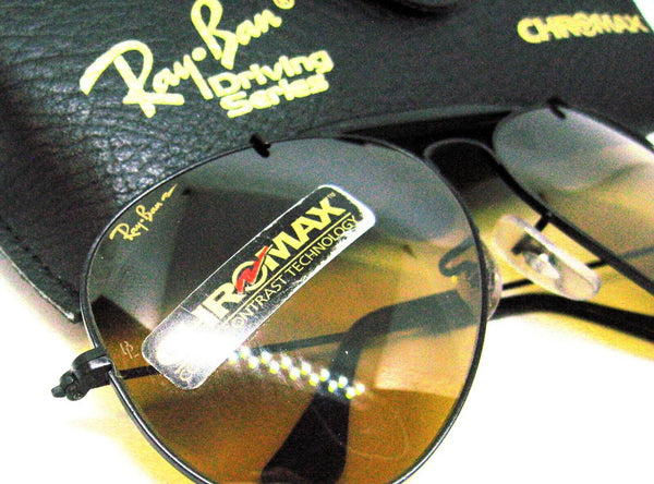 Ray-Ban USA Vintage NOS B&L Aviator ODM 2 B-20 Chromax W1666 New Sunglasses