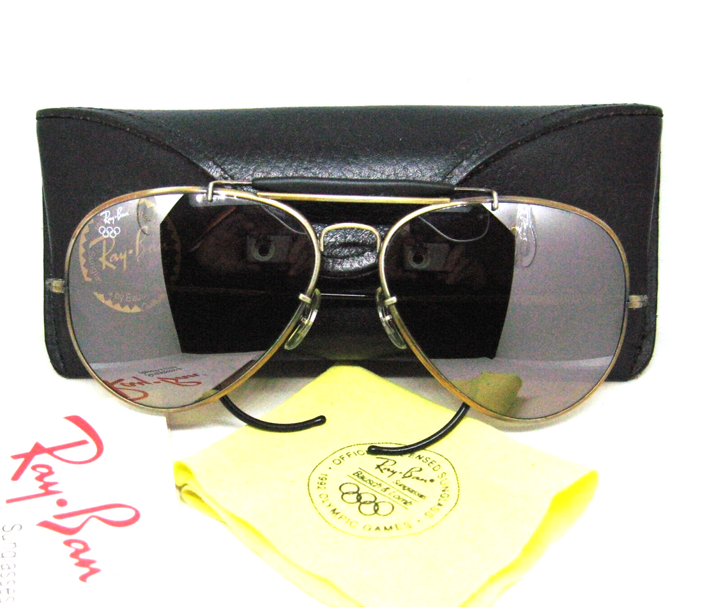 Ray-Ban USA Vintage B&L NOS The General RB50 Olympics Aviator Rare  Sunglasses
