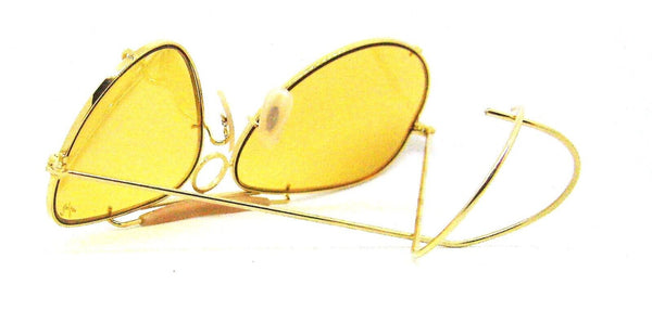 Ray-Ban USA Vintage 1970s B&L NOS Aviator AmbermatIc DLX Shooter New Sunglasses