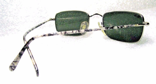 Vintage *NOS Ray-Ban USA B&L "Slim Line" W2653 Marble-Chrome *NEW Sunglasses - Vintage Sunglasses 