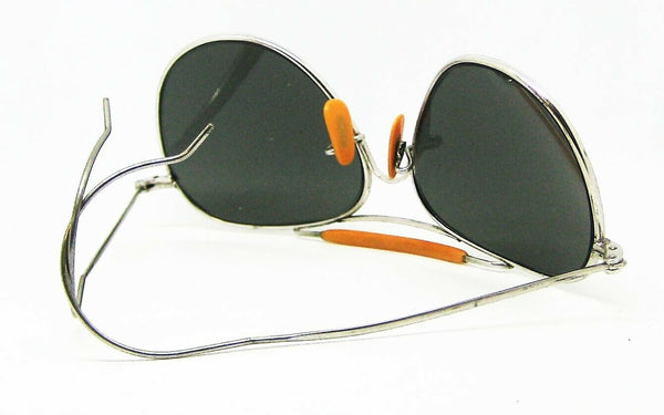 Vintage American Optical USA Aviator WWII B&L Ful Vue USL-USN AN6531 Sunglasses - Vintage Sunglasses 