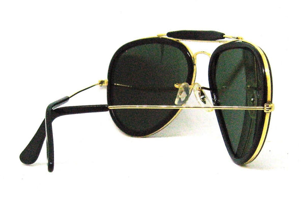 Ray-Ban USA NOS Vintage 1980s B&L Aviator Road Spirit W0744 Stl G New Sunglasses