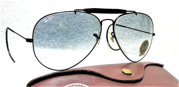 Ray-Ban USA NOS Vintage B&L Aviator 62mm ODM Blue UltraGradient New Sunglasses - Vintage Sunglasses 