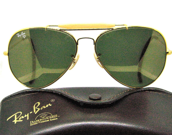 Ray-Ban USA B&L NOS Diamond Hard Aviator Outdoorsman II The General Sunglasses