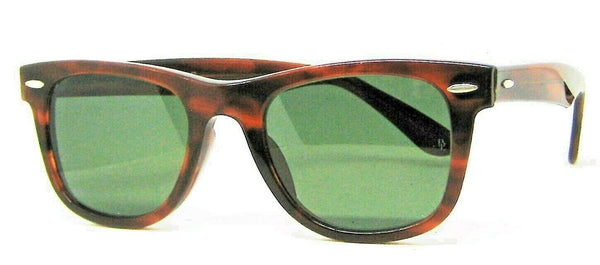 Ray-Ban USA Vintage B&L Wayfarer Covers W1872 Tortoise 46mm G-15 Sunglasses
