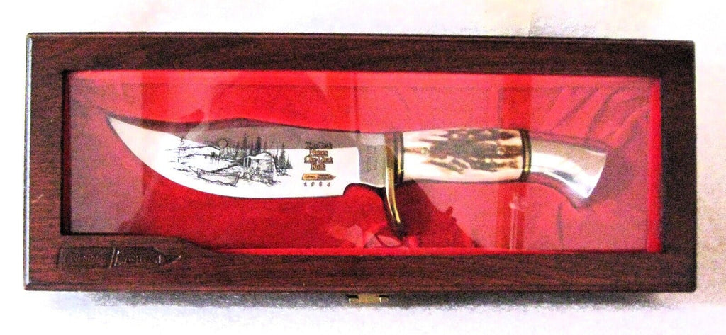 Rare BOWIE KNIFE Westmark 701 Stag Case WESTERN COLEMAN New Condition 1984