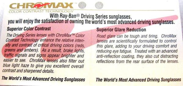 Ray-Ban USA *NOS Vintage B&L *Chromax B-20 Wayfarer II W2054 NEWinBox Sunglasses - Vintage Sunglasses 