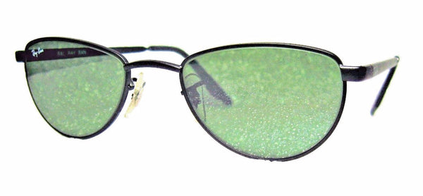 Ray-Ban USA Vintage NOS B&L Side Street Gridlock W193 MatBlk NEWinBOX Sunglasses - Vintage Sunglasses 