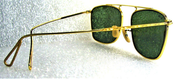 Ray-Ban USA *NOS Vintage B&L Mod-Aviator W1698 Pinpoint Etched *NEW Sunglasses - Vintage Sunglasses 