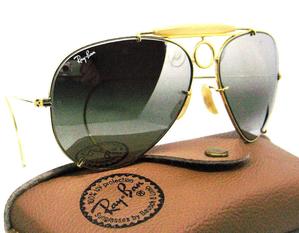 Ray-Ban USA Vintage 1990s B&L NOS Aviator DGM DLX Sharp Shooter New Sunglasses