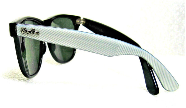 Ray-Ban USA *NOS Vintage *B&L Wayfarer II W0496 W/Pearl-Ebony *NEW Sunglasses - Vintage Sunglasses 