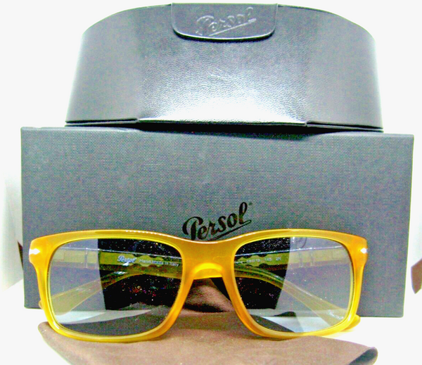 Persol Rare "Miele" Meflecto 30488 Translucent Honey Gradient Blu New Sunglasses