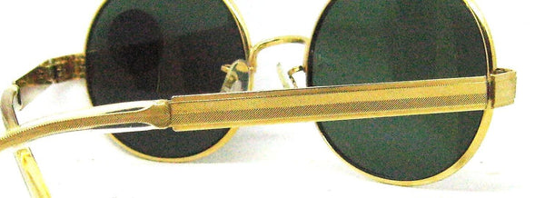 Ray-Ban USA NOS Vintage 1970s B&L THEO L4070 Arista Rare Etched New Sunglasses