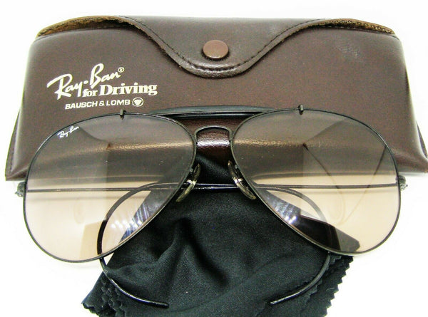 Ray-Ban USA Vintage B&L Aviator Outdoorsman II Changeables BlakChrome Sunglasses