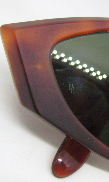 Ray-Ban NOS USA Vintage B&L Onyx W0801 Matte Tortoise New Sunglasses & Case