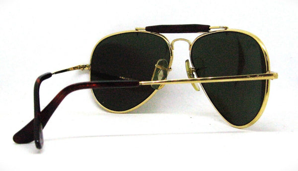 Ray-Ban USA B&L NOS Diamond Hard Aviator Outdoorsman 58mm W1506 Survr Sunglasses