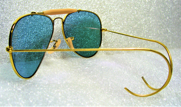Ray-Ban USA *NOS Vintage B&L Aviator Purple *CHROMAX *ACE-30 Sport Series  *NEW Sungalsses - Vintage Sunglasses 