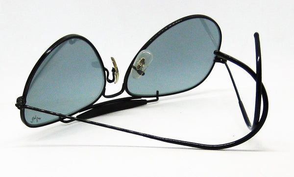 Ray-Ban USA NOS Vintage B&L Aviator Outdoorsman Blue Super Changeable Sunglasses - Vintage Sunglasses 